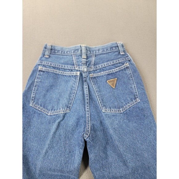 Vintage Wrangler Jeans Womens 9 Blue High Rise Straight Leg Made in USA 90s - Picture 10 of 13